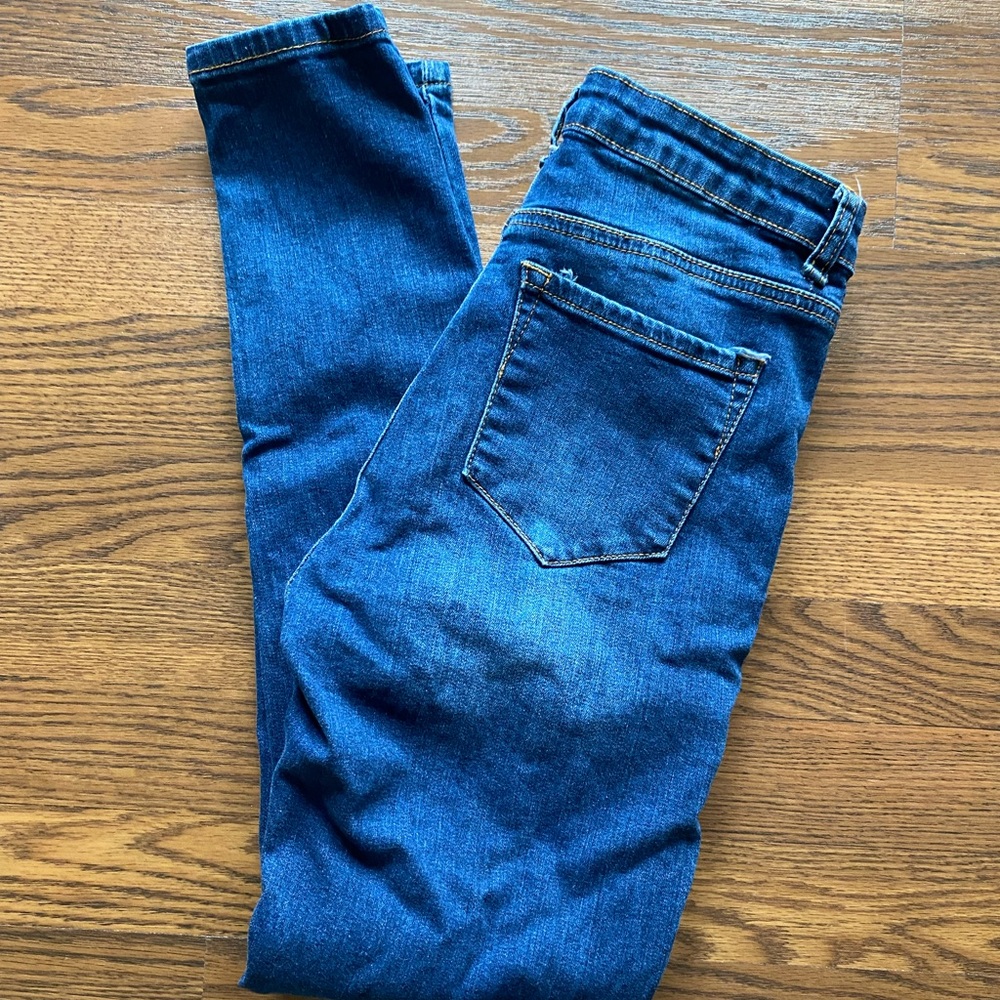 HIGH WAISTED WAX JEANS!